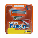 Gillette FUSION Power Кассеты 4шт